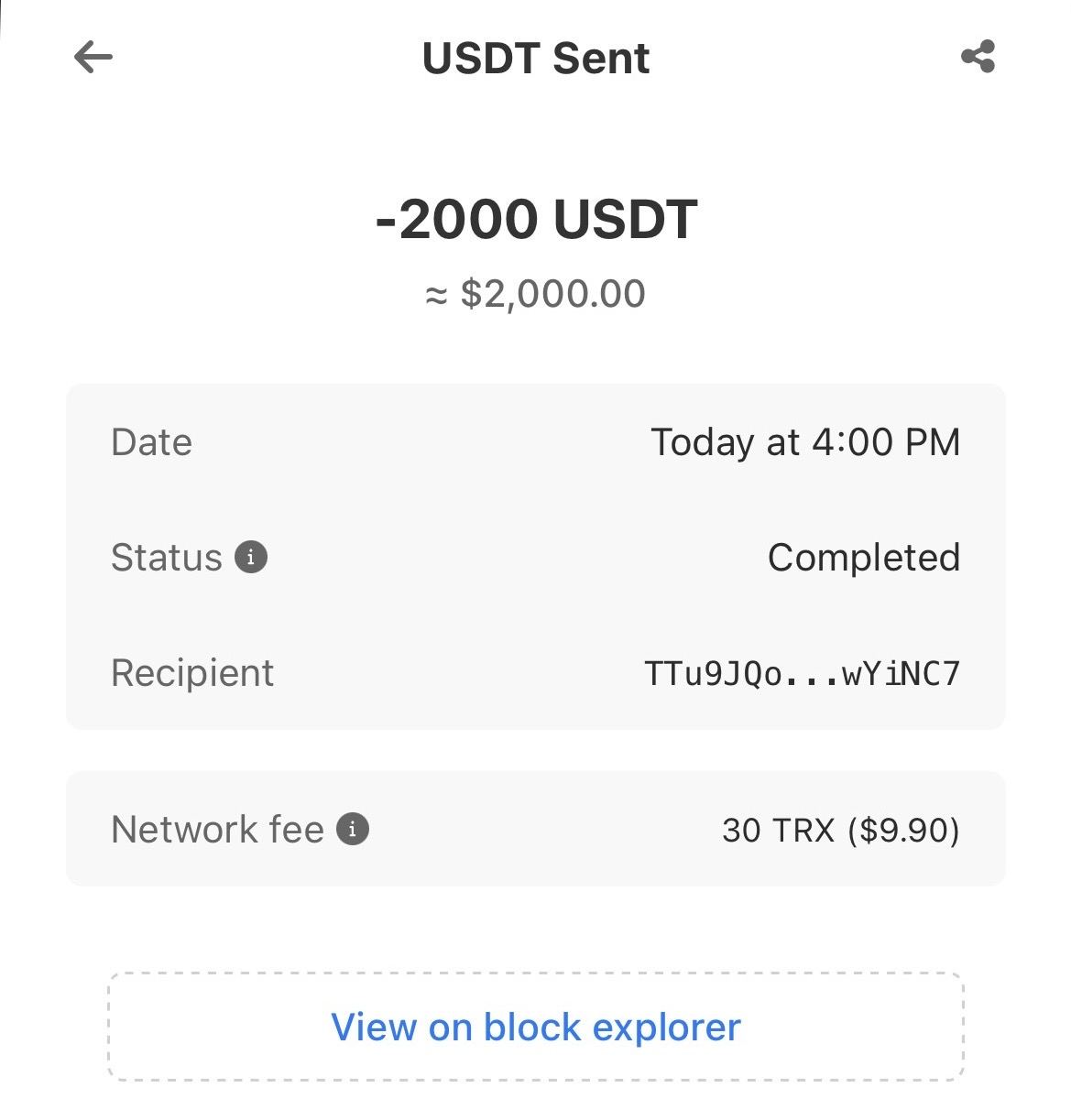 Prueba de Transacción 7